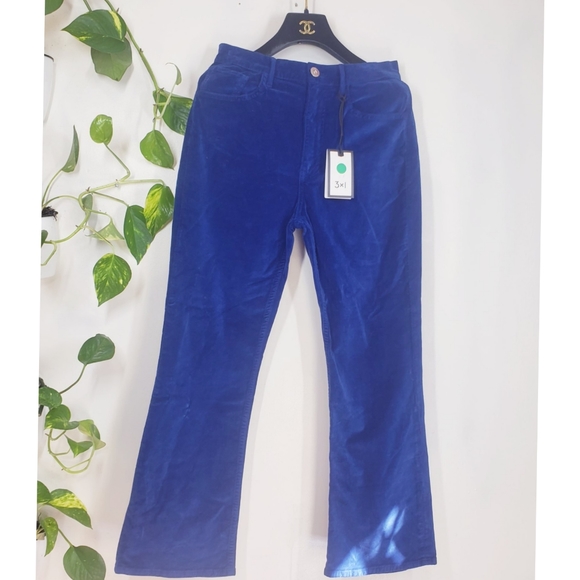 New 3X1 W3 Velvet Higher Ground straight jeans 26 - Picture 7 of 16